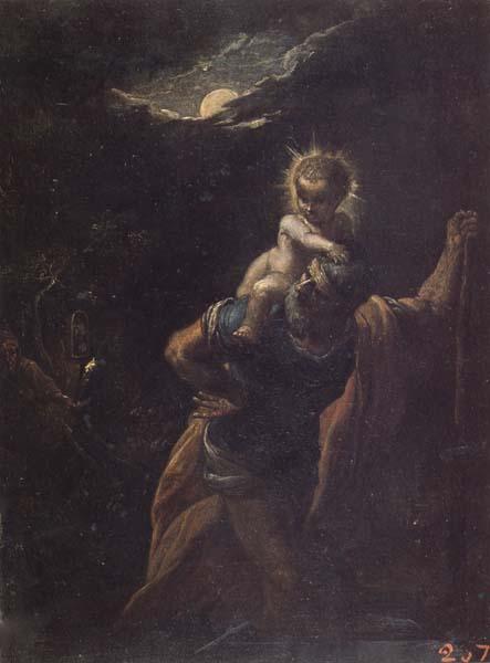 Adam Elsheimer St.Christopher oil painting picture